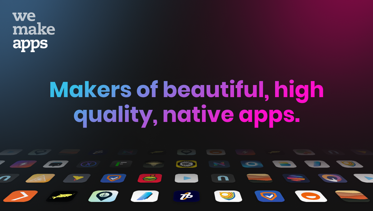 We Make Apps logo