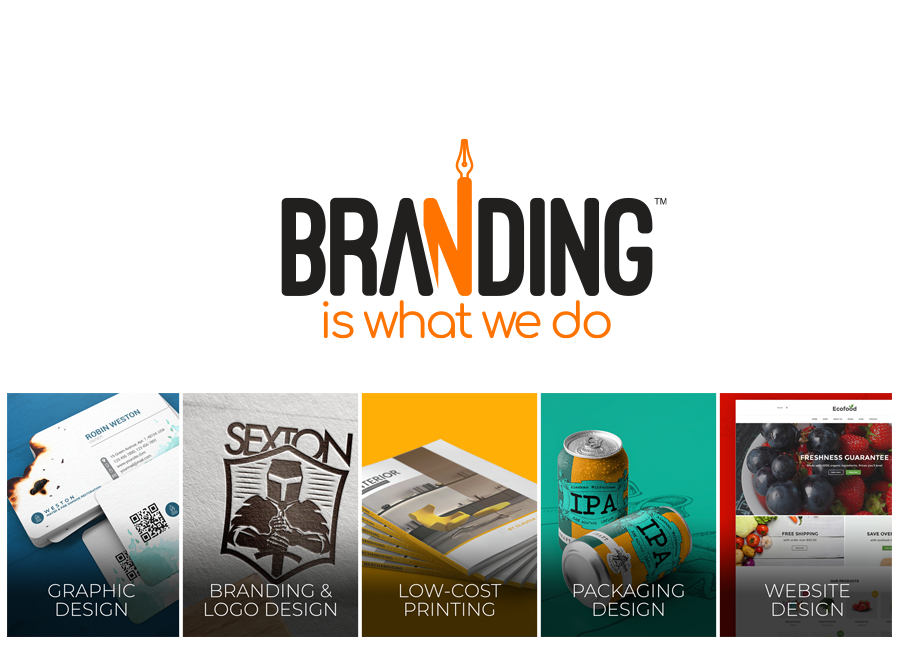 BRANDING IS WHAT WE DO™ logo