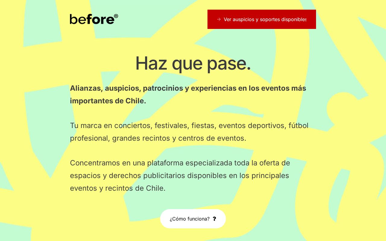 Before logo