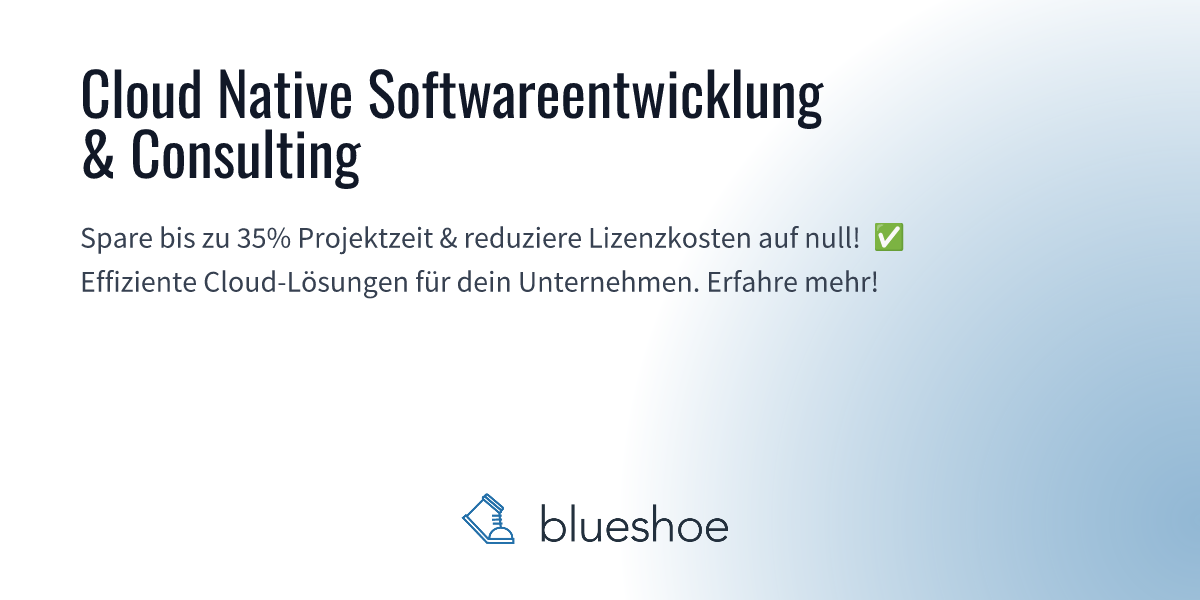 BLUESHOE GmbH logo