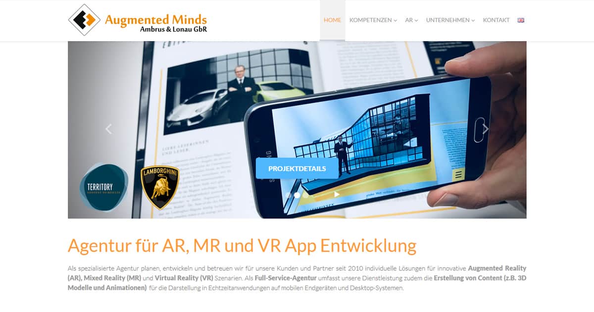 Augmented Minds Ambrus &amp; Lonau GbR logo