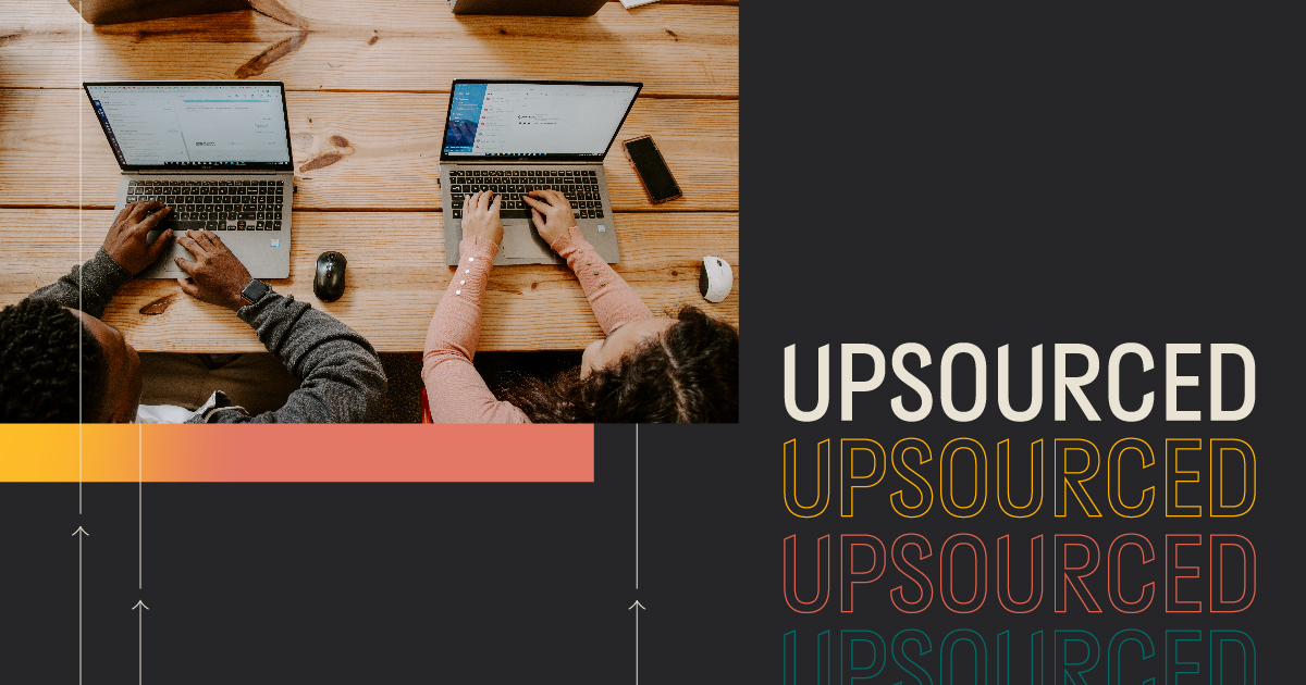 Upsourced logo
