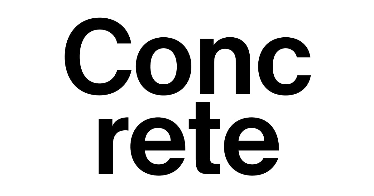 Concrete Design logo