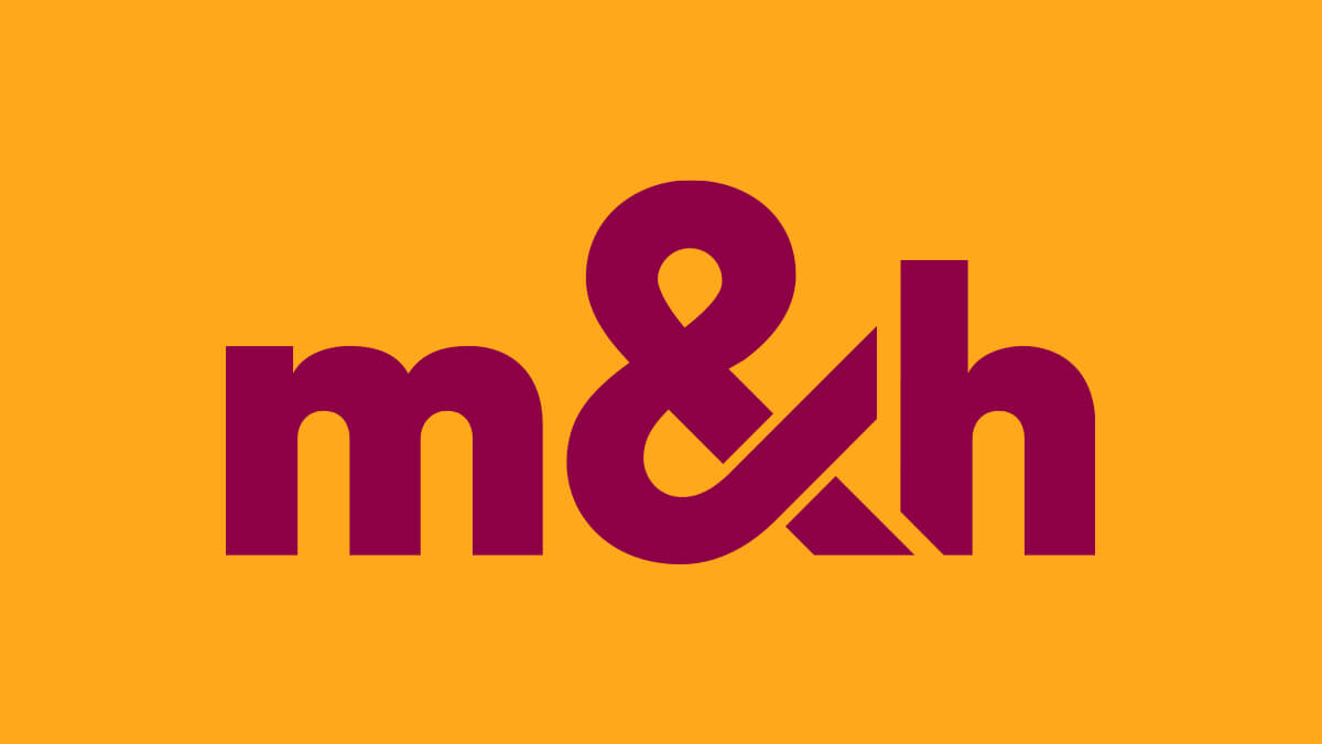 M &amp; H logo