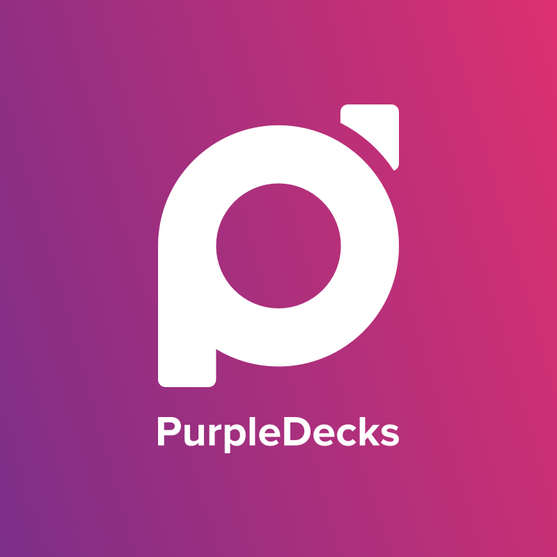 Purpledecks logo