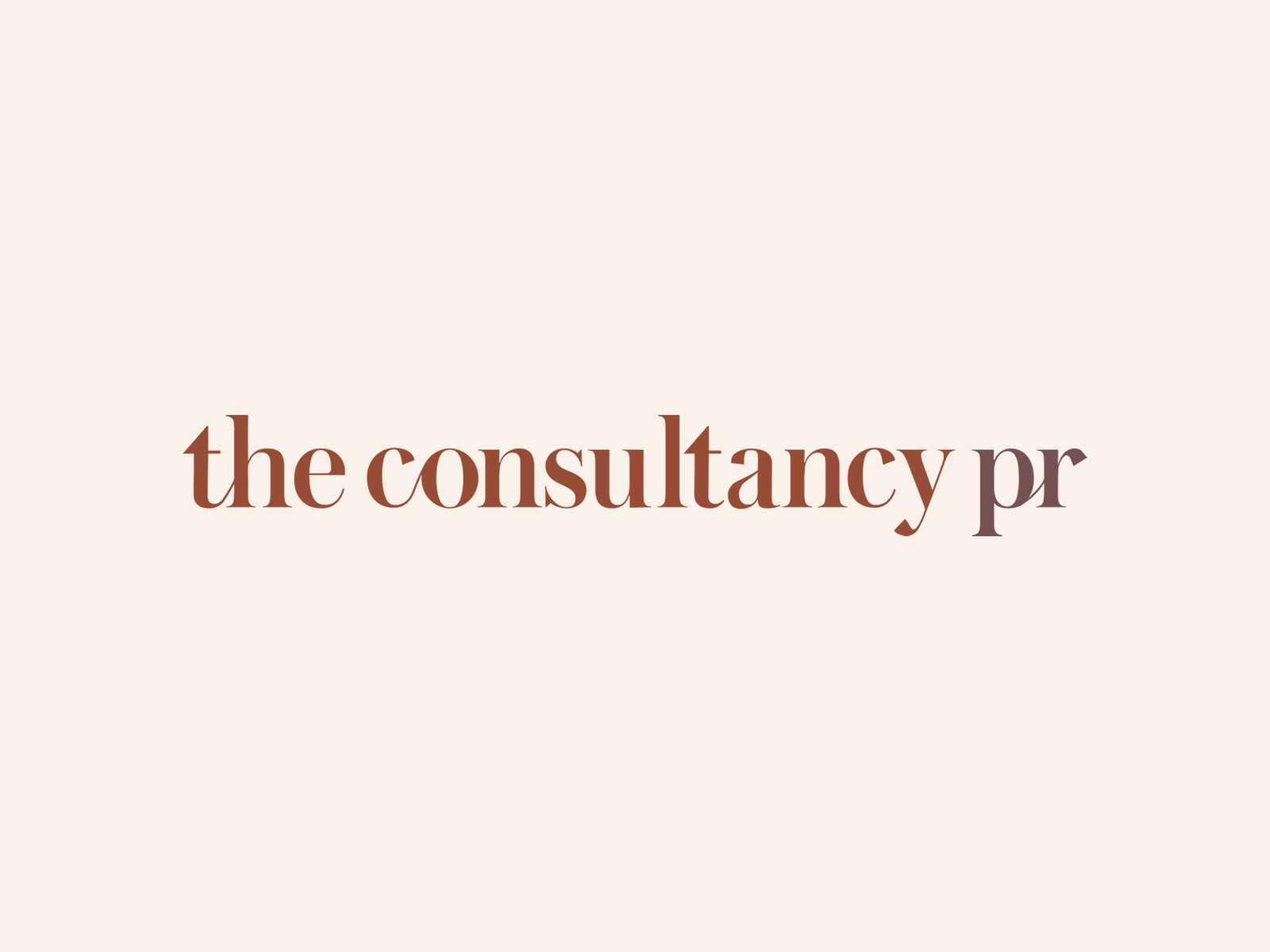 The Consultancy PR logo