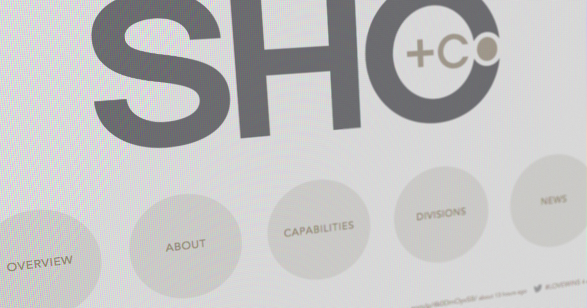 SHO+CO logo