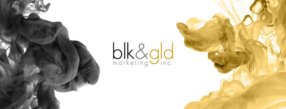 BLK &amp; GLD Marketing logo