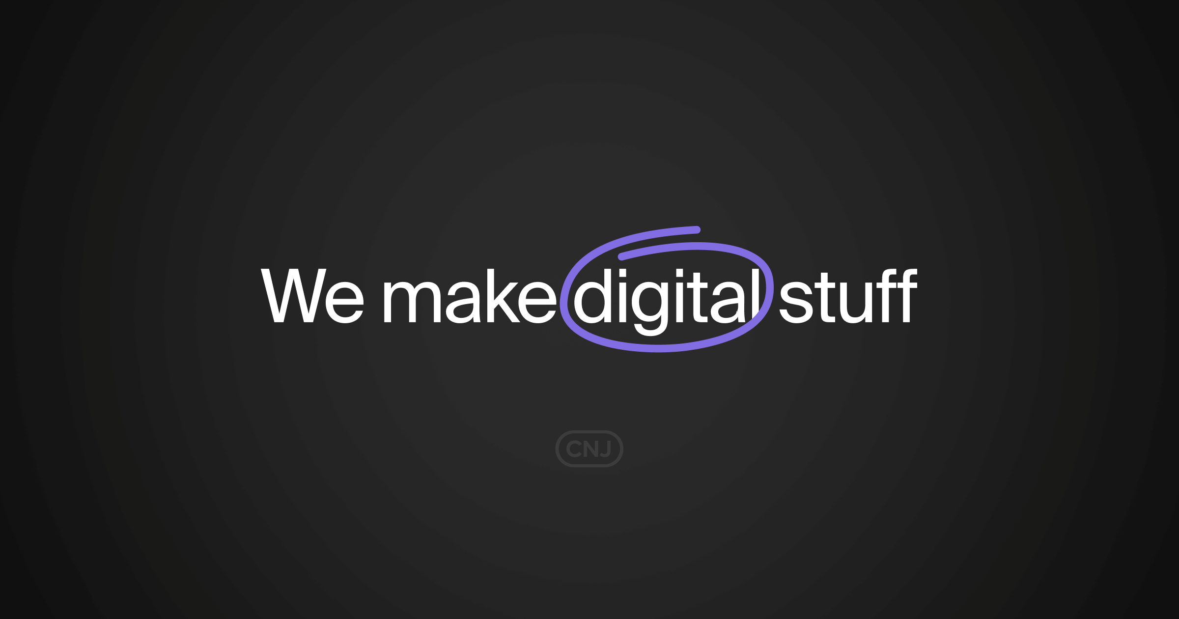 CNJ digital logo