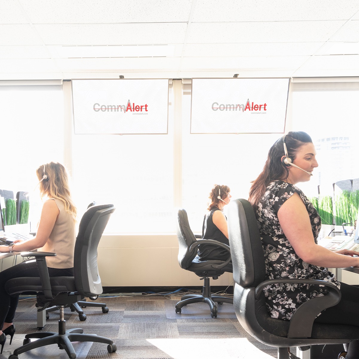 The CommAlert Group logo