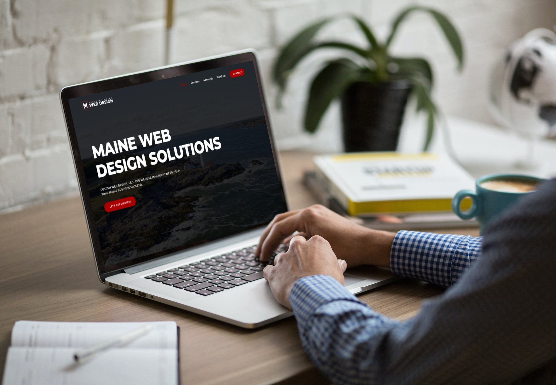 Southern Maine Web Design logo