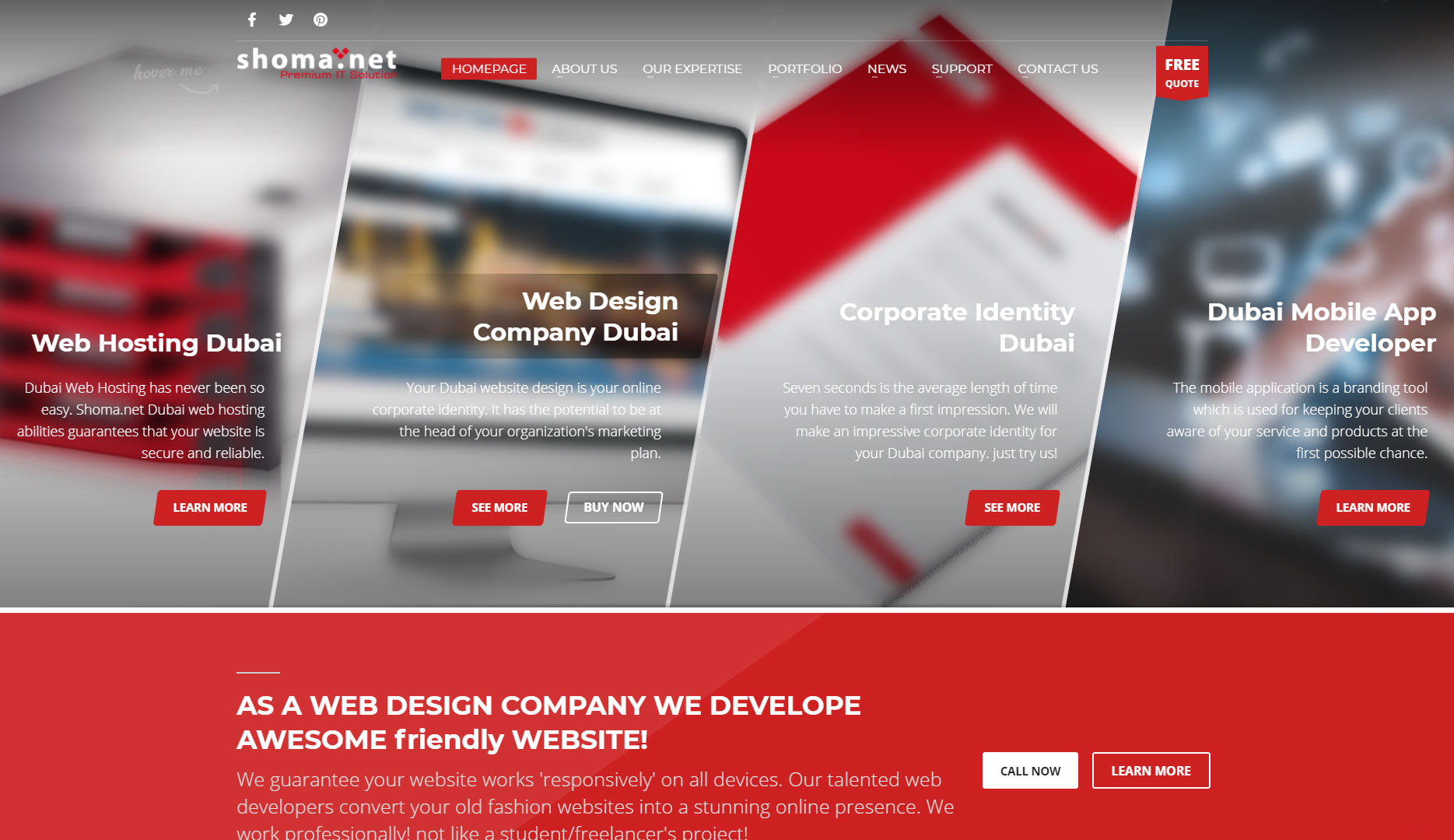 Shoma.net website design &amp; Hosting Solution Provider logo