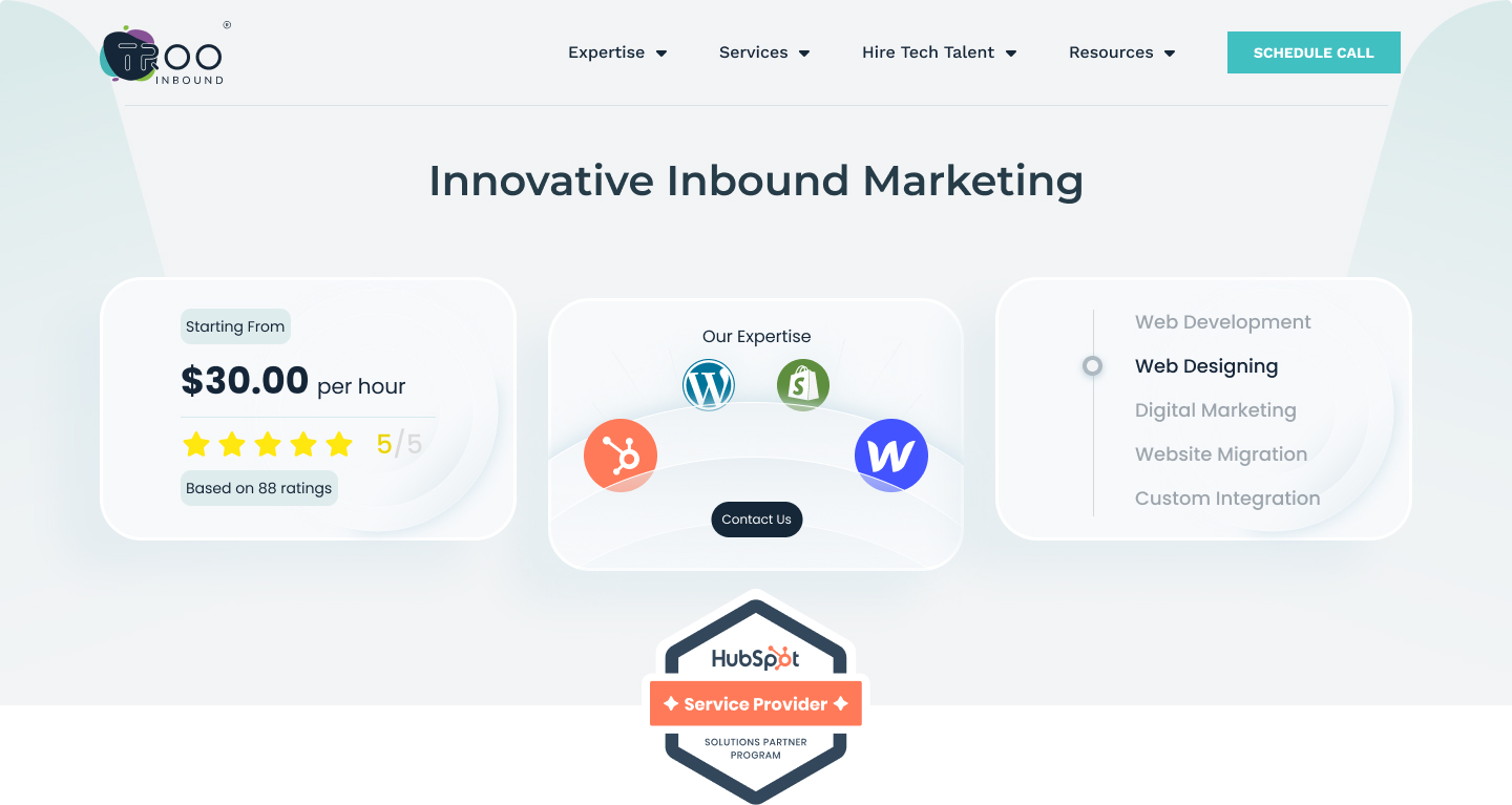 TRooInbound®- Fullstack HubSpot Solutions Partner - Design &amp; Integrations logo