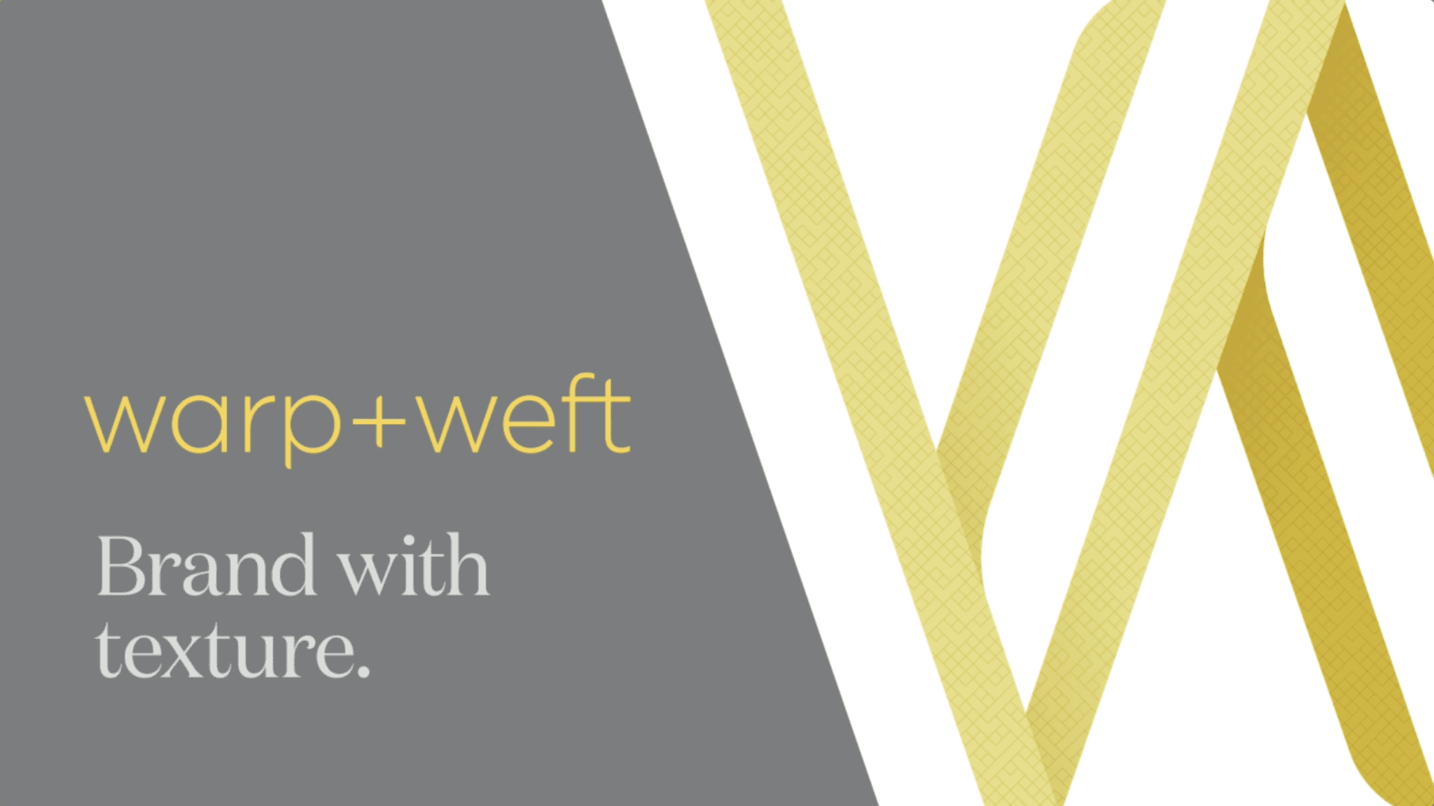 Warp + Weft logo