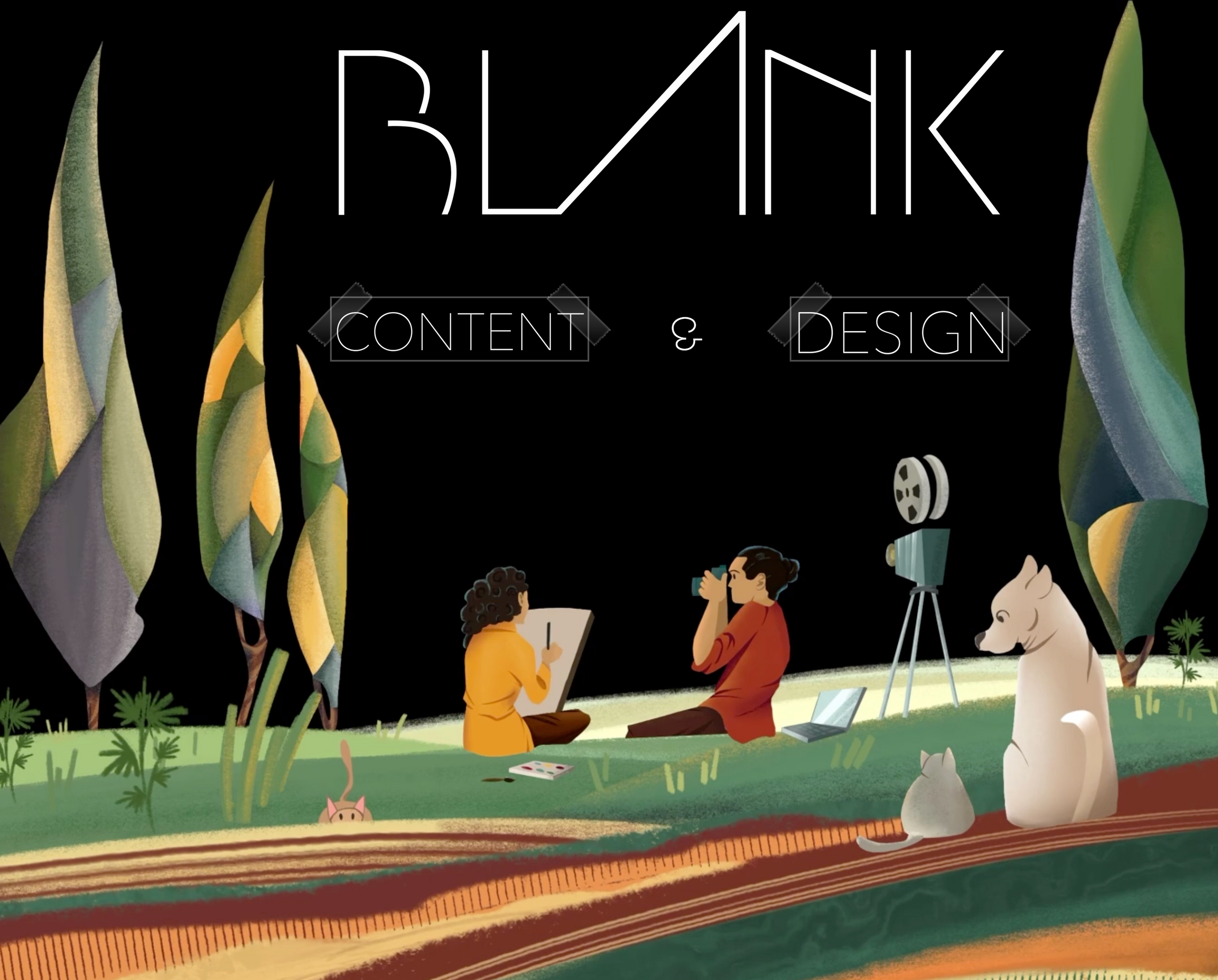 BLANK logo