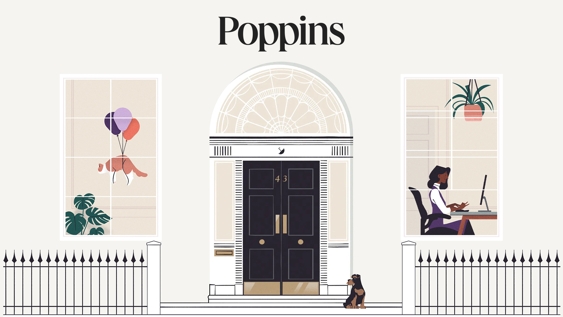 The House of Poppins logo
