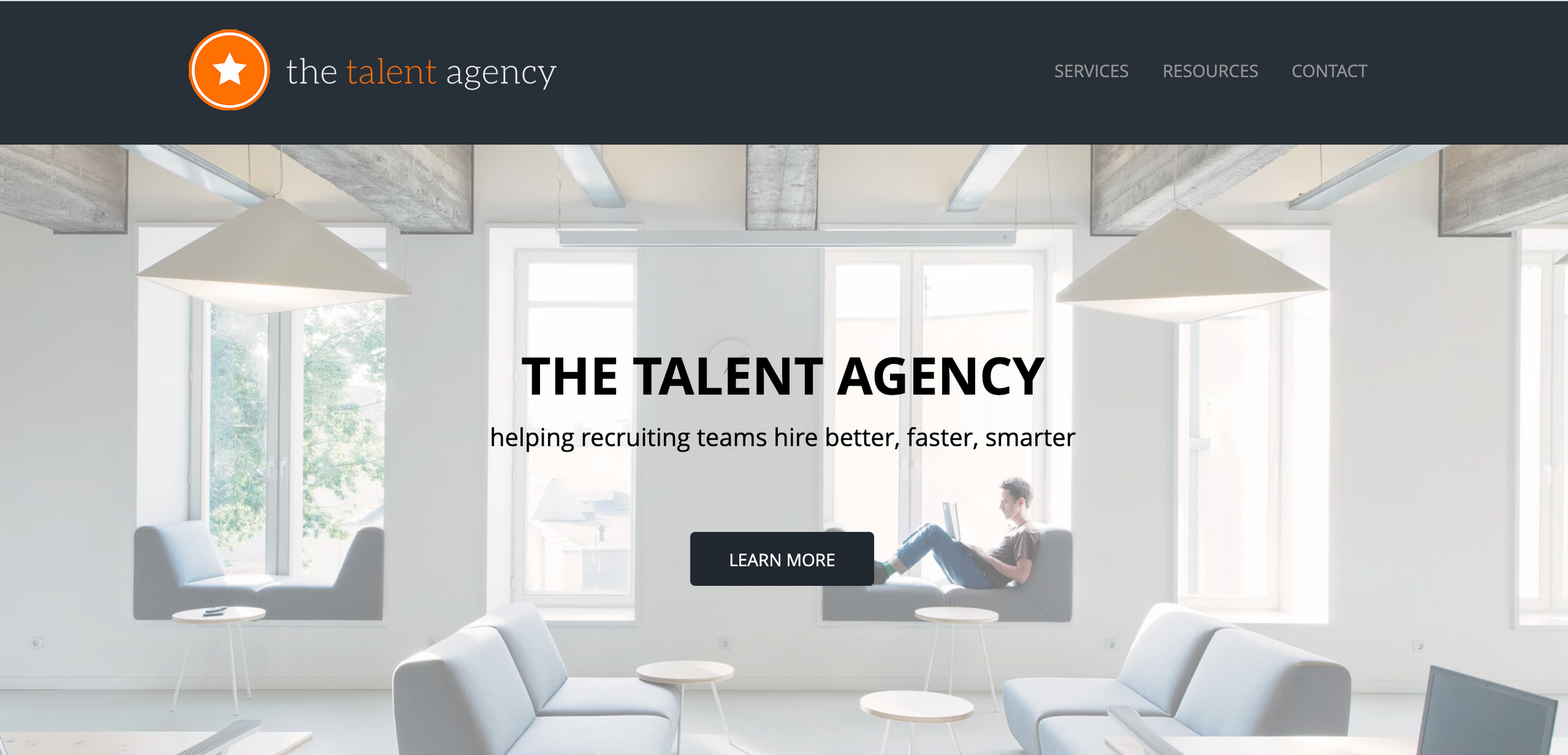 The Talent Agency logo