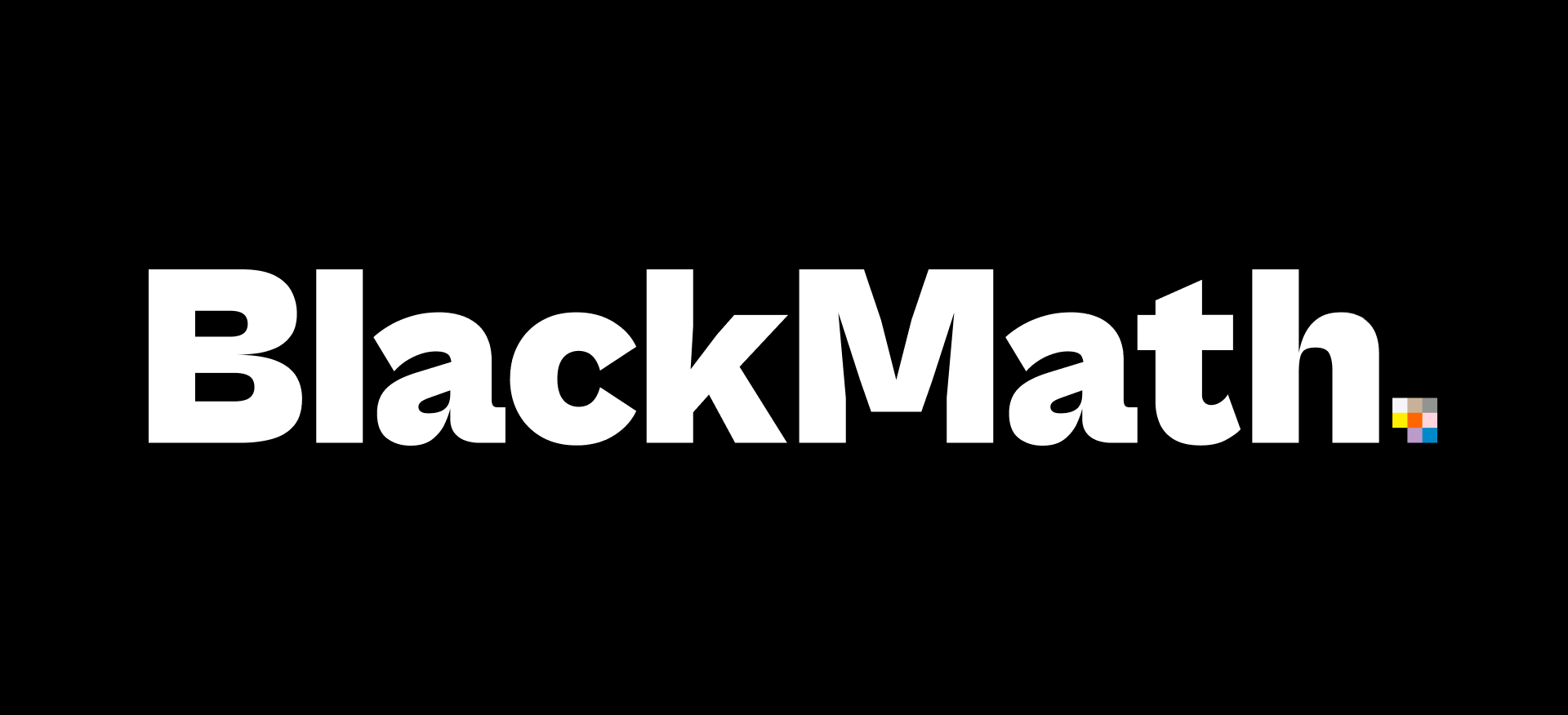 Black Math logo
