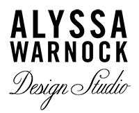 Alyssa Warnock Design Studio logo
