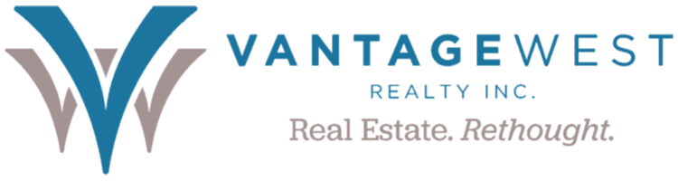 Vantage West. logo