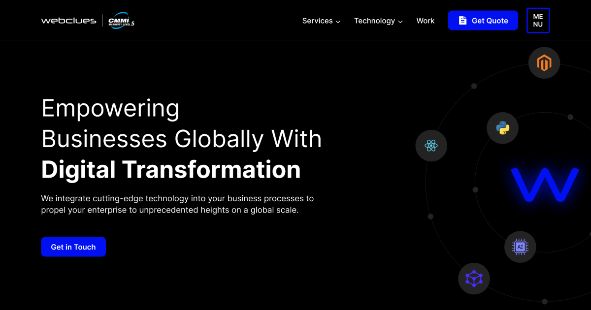 WebClues Infotech logo
