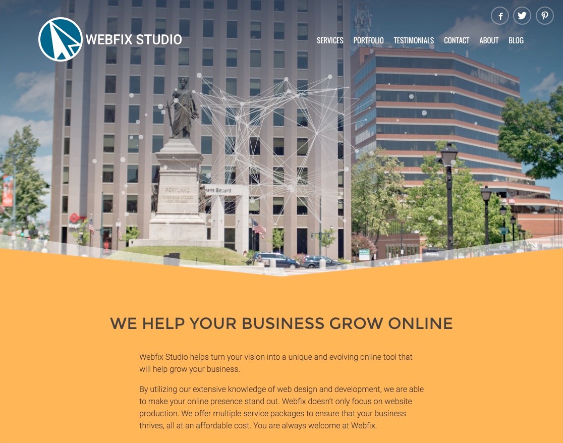 Webfix Studio logo