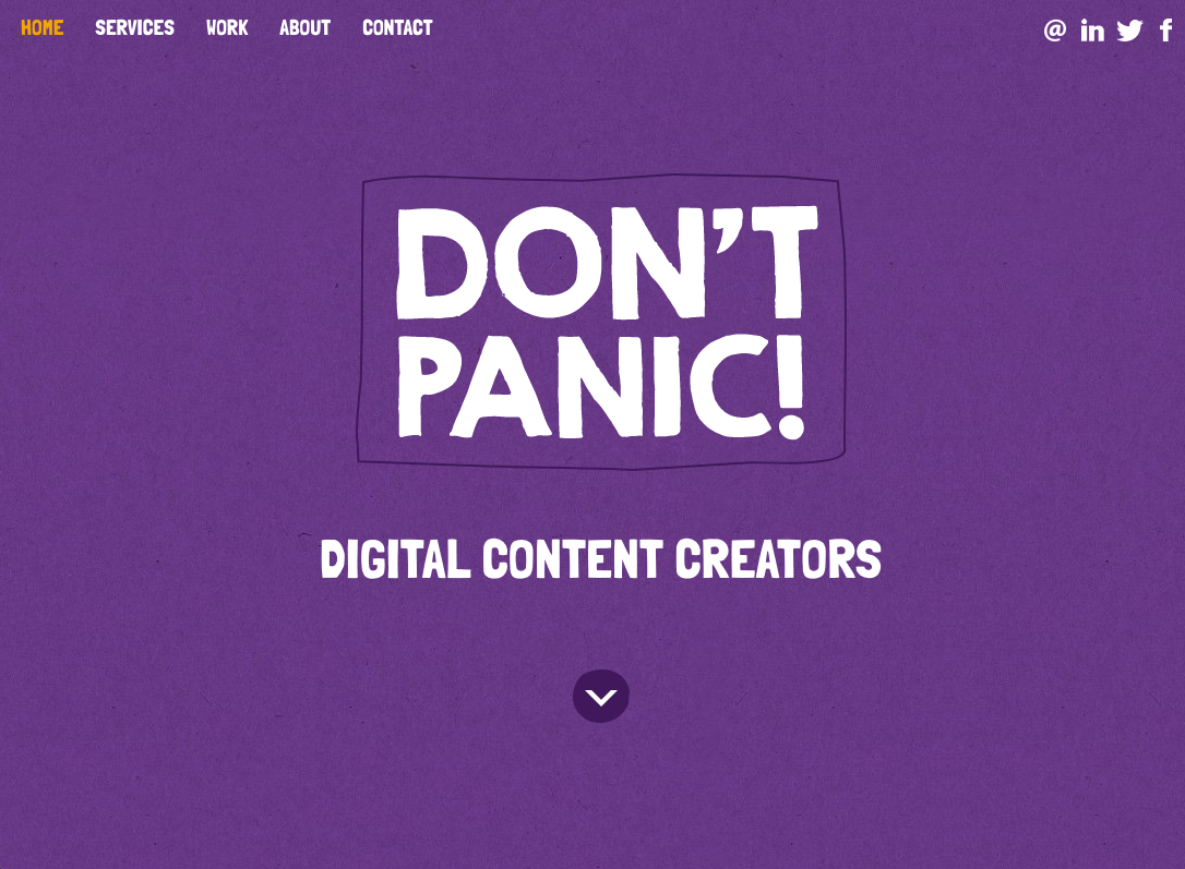 Don't Panic Design logo