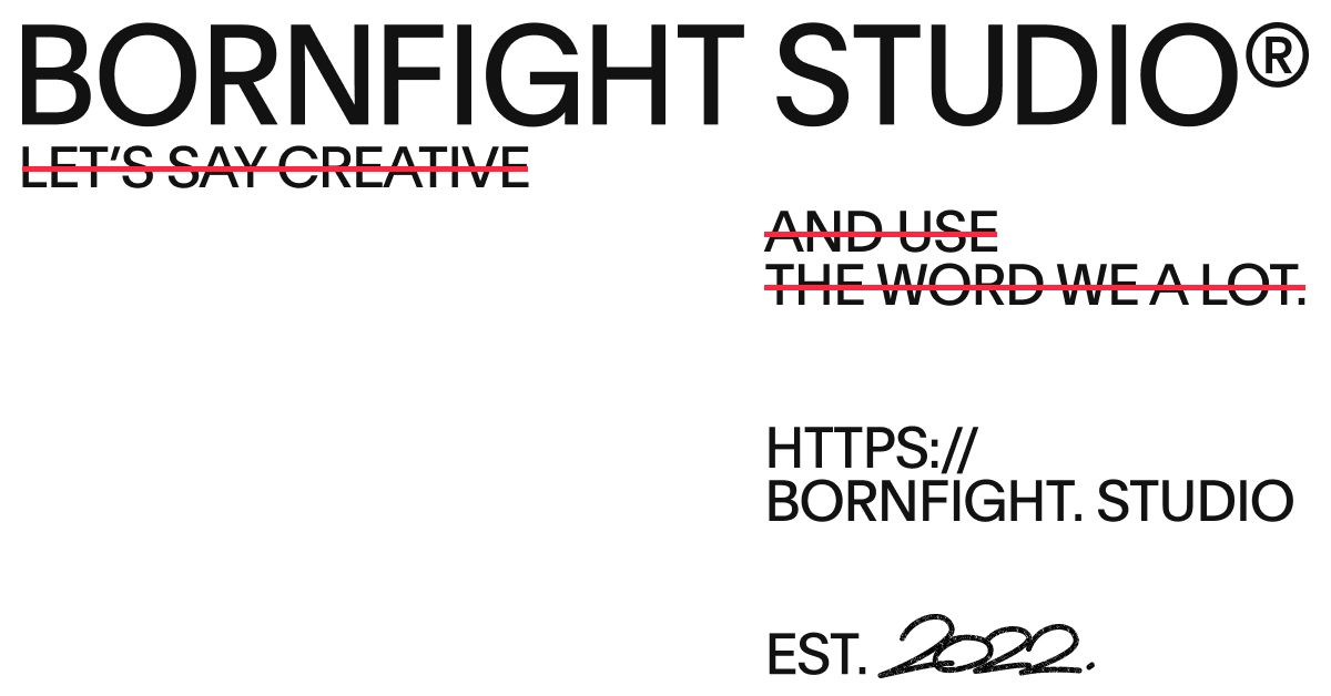 Bornfight Studio logo