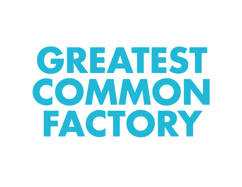 Greatest Common Factory logo