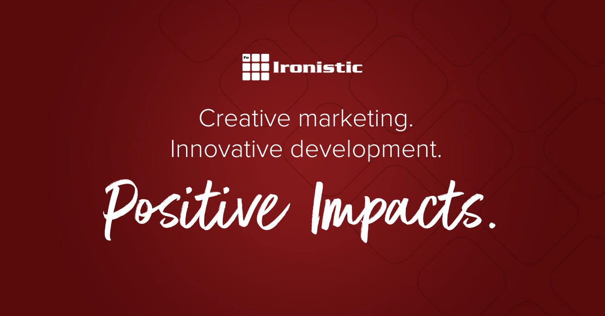 Ironistic logo