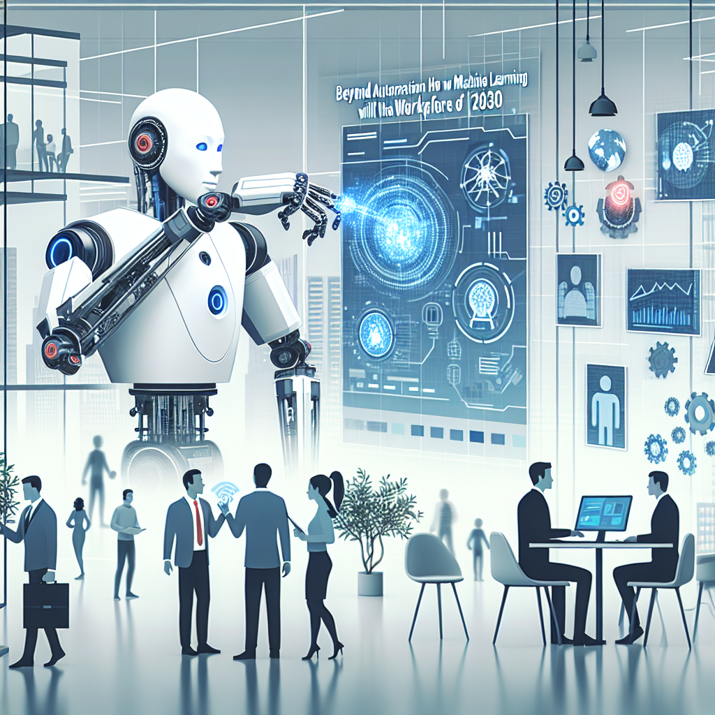 Beyond Automation How AI and Machine Learning Will Shape the Workforce of 2030