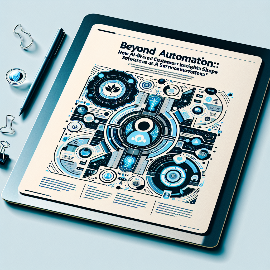 Beyond Automation How AI-Driven Customer Insights Will Shape SaaS Innovations by 2026