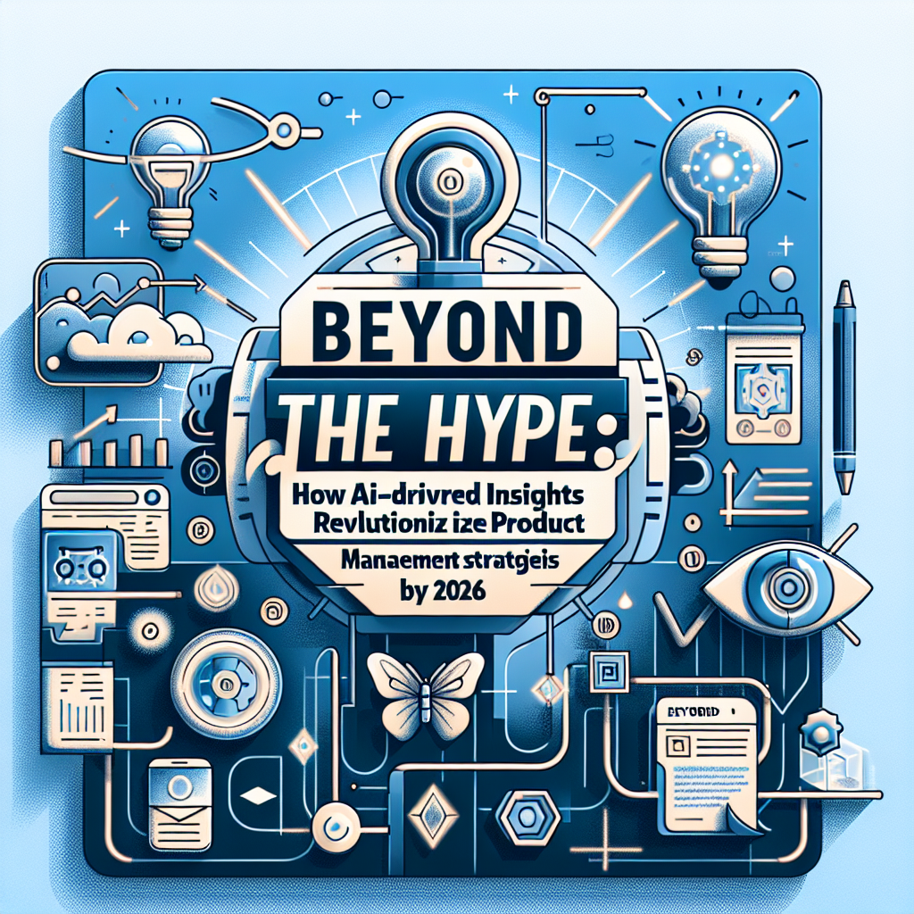 Beyond the Hype How AI-Driven Insights Will Revolutionize Product Management Strategies by 2026