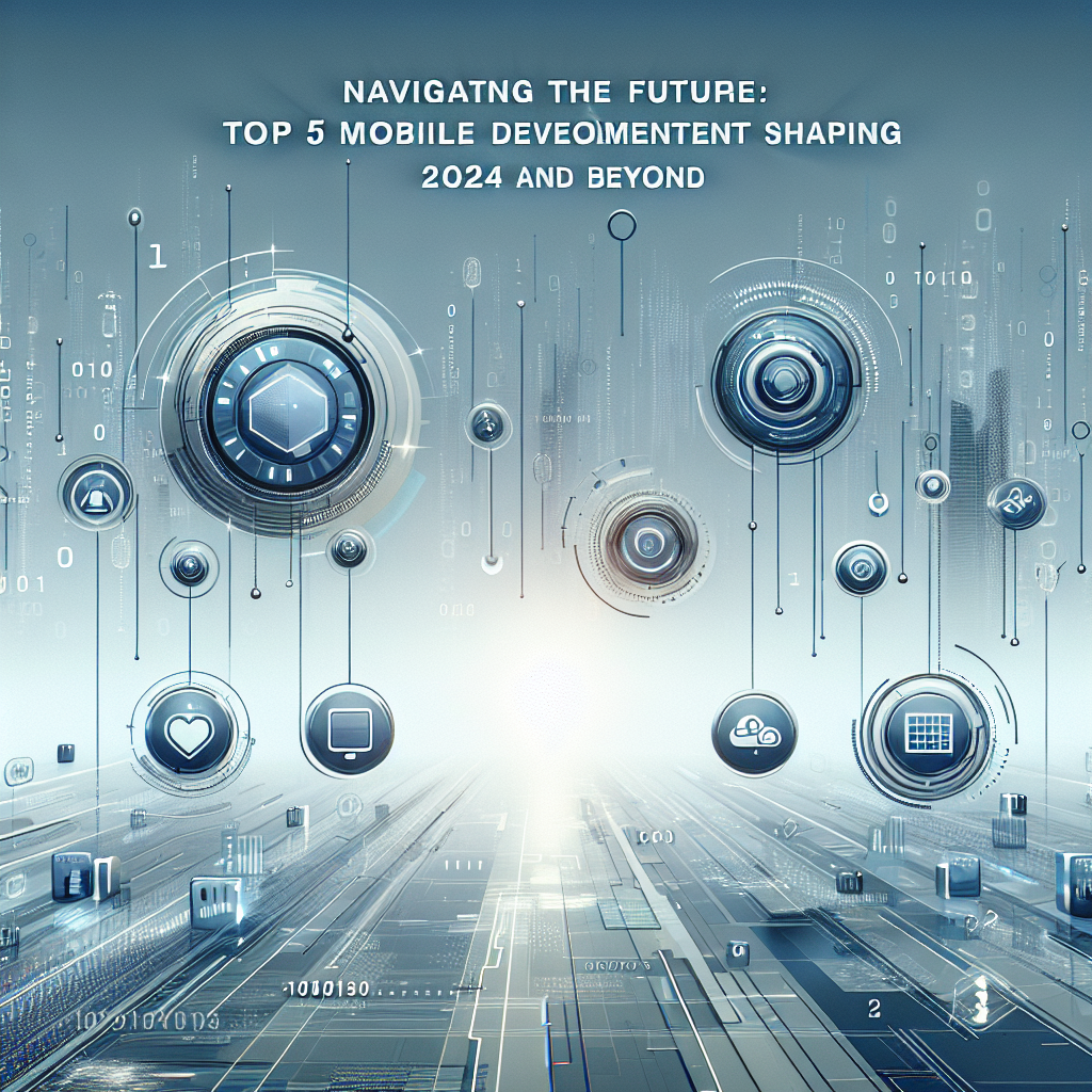 Navigating the Future Top 5 Mobile Development Trends Shaping 2024 and Beyond
