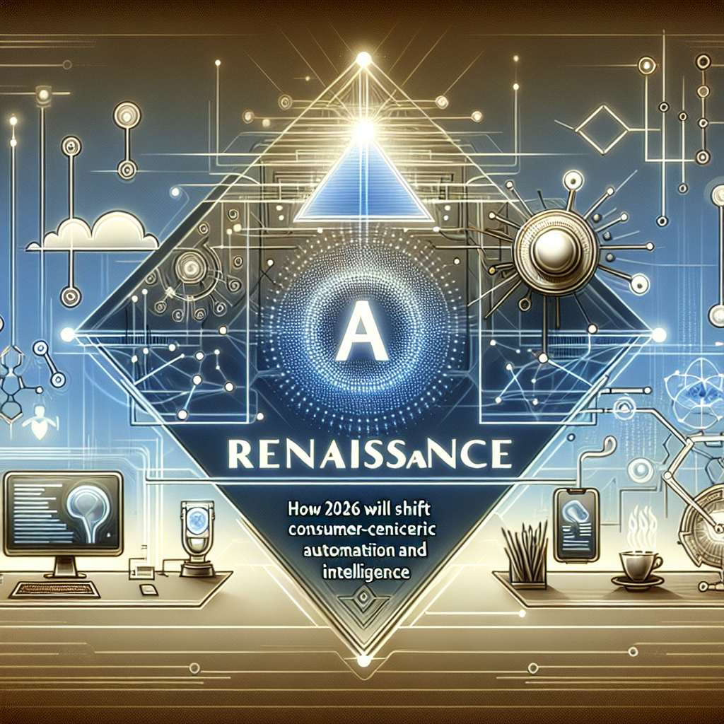 The AI Renaissance How 2026 Will Shift the Landscape of Consumer-Centric Automation and Intelligence