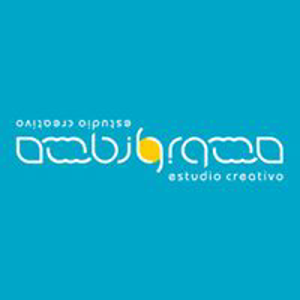 Ambigrama estudio creativo logo