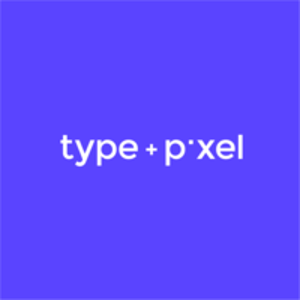 Type and Pixel logo