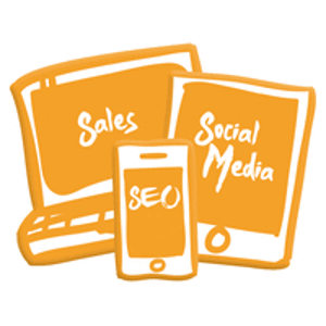 Sales, SEO and Social Media logo