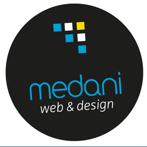 medani web &amp; design logo