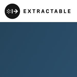 Extractable logo