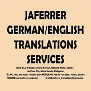 JAFerrer German/English Translations Services logo