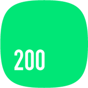 200Apps logo