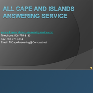 All Cape &amp; Islands Answering logo