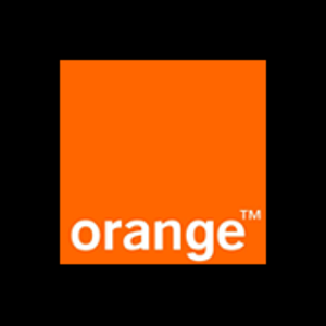 Orange Jordan logo