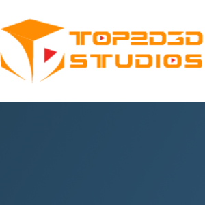 Top2d3d Studios logo