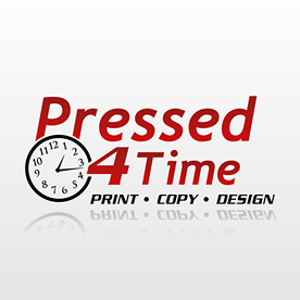 Pressed 4 Time Print Copy &amp; Design logo