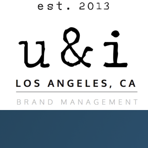 U &amp; I brand consulting/ development logo