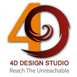 4D Design Studio logo