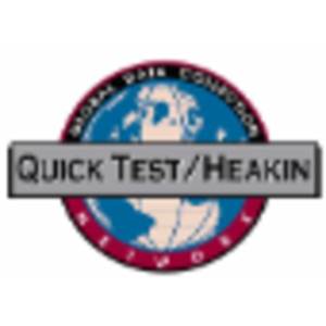 Quick Test/Heakin logo