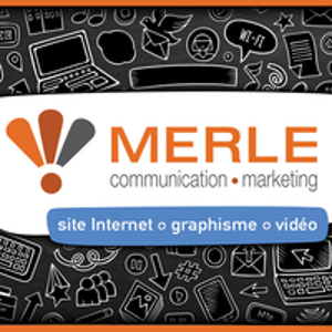 Merle communication marketing logo